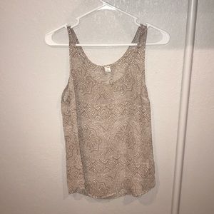 Tan tank top